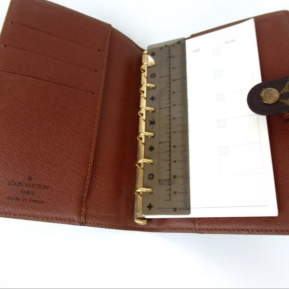 AUTH Louis Vuitton Monogram Agenda - Picture 9 of 10